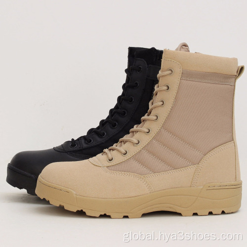 Navy Boots High Ankle Desert Combat Army Military Boot Supplier
